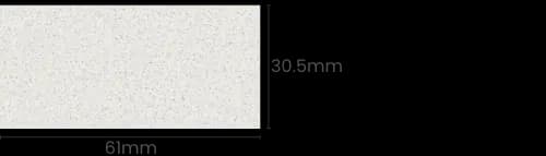 Dimensi Snowy White Terrazzo