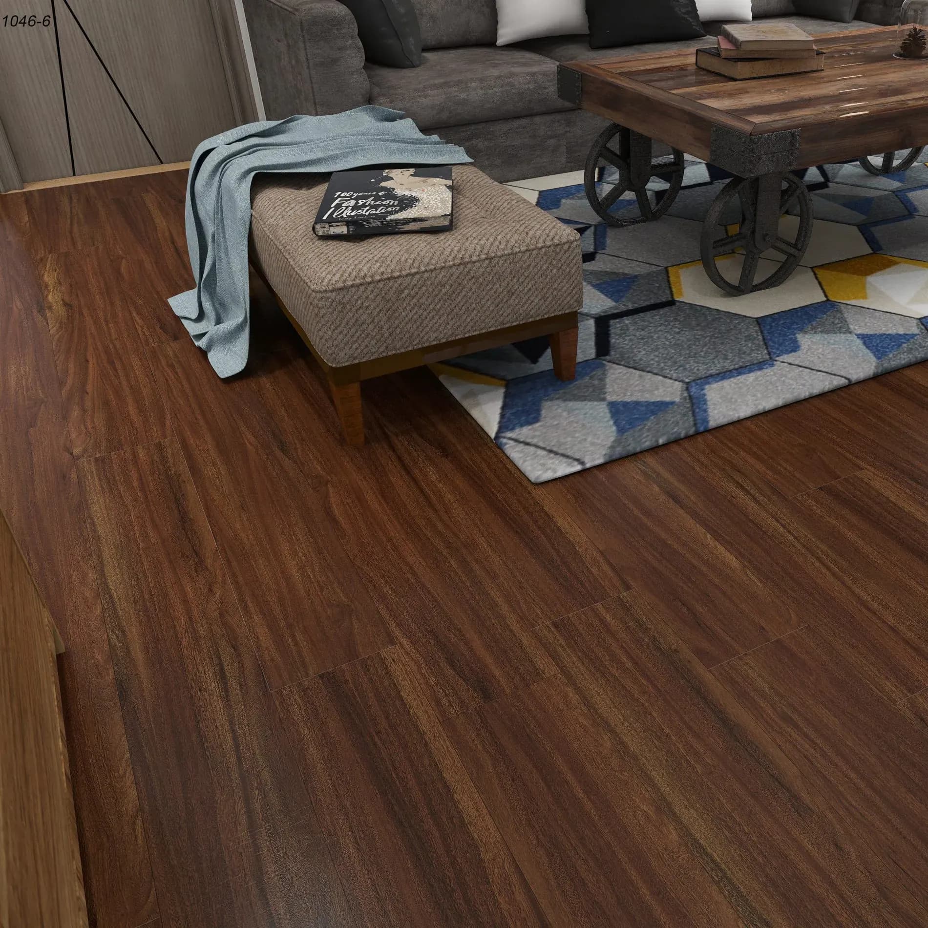 Vinyl 2mm - Tavern Walnut 1